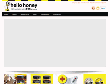 Tablet Screenshot of hellohoney.com.au